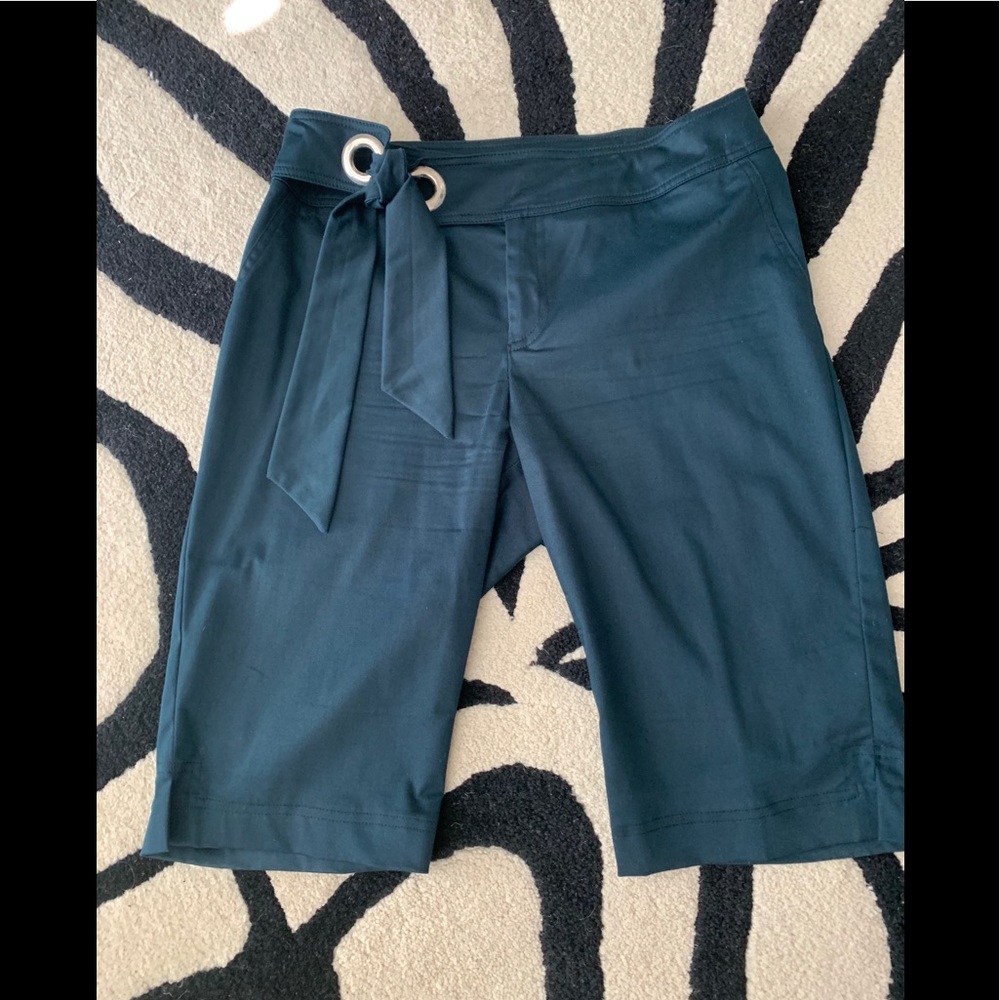 Tribal Indigo Fancy Shorts